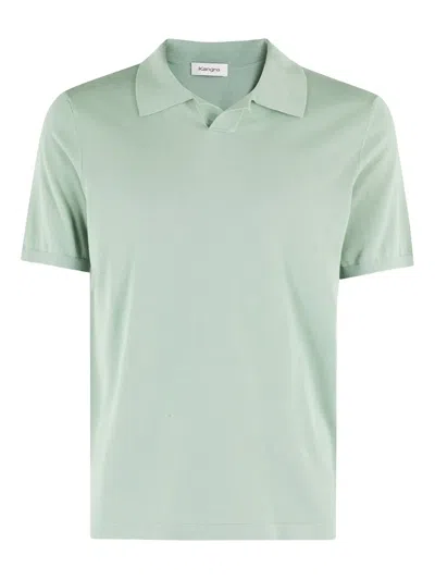 KANGRA CASHMERE COTTON POLO SHIRT