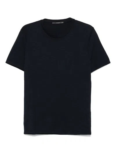 Kangra Cashmere Cotton T-shirt In Black