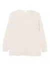Kangra Cashmere Crew-neck Cashmere Sweater In Neutral
