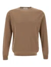 Kangra Cashmere Crew-neck Long-sleeve Sweater