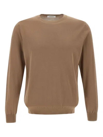 Kangra Cashmere Crew-neck Long-sleeve Sweater