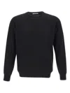 Kangra Cashmere Crew-neck Sweater In Black