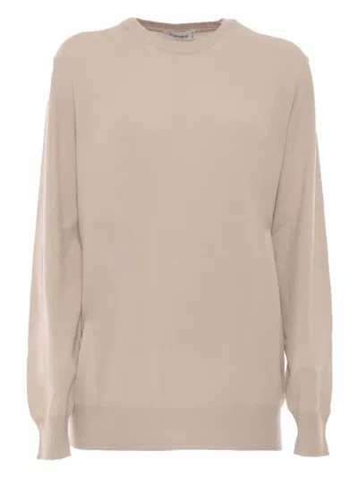 Kangra Cashmere Crew-neck Sweater In Brown