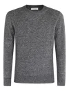 Kangra Cashmere Crew-neck Sweater In Gray