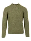 Kangra Cashmere Crew-neck Sweater In Green
