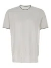 Kangra Cashmere Ribbed Crew-neck T-shirt