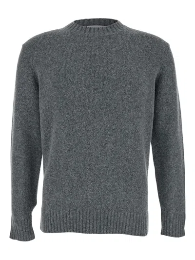 KANGRA CASHMERE CREW-NECK WOOL SWEATER