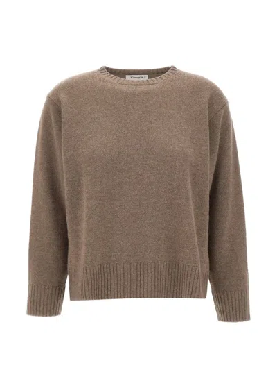 Kangra Cashmere Crew-neck Relaxed-fit Sweater In Black