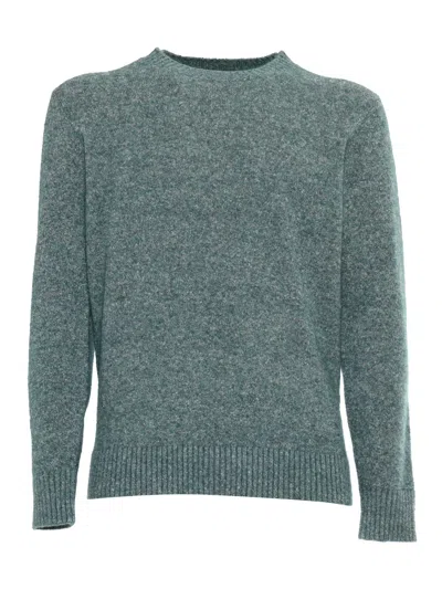 Kangra Cashmere Crewneck Sweater In Green