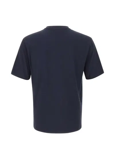 Kangra Cashmere Crew-neck T-shirt In Blue