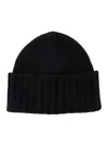 Kangra Cashmere Cuffia In Cashmere In Black
