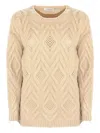 Kangra Cashmere Diamond-pattern Sweater In Multi