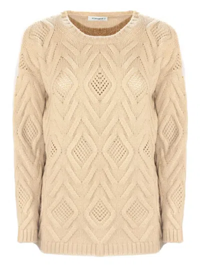 Kangra Cashmere Diamond-pattern Sweater In Multi