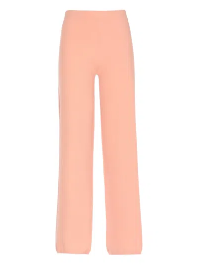 KANGRA CASHMERE ELASTIC-WAIST TROUSERS
