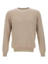 Kangra Cashmere Elbow-patch Sweater In Neutral