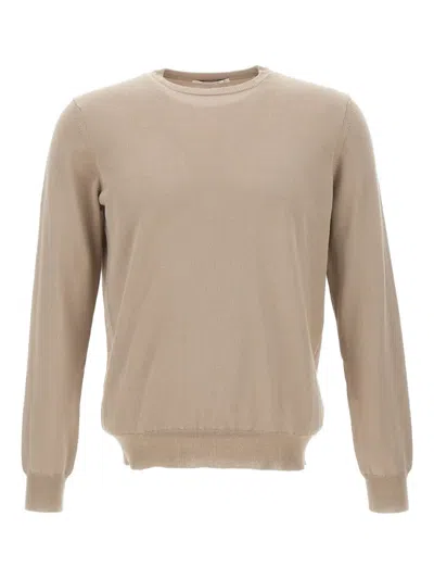 Kangra Cashmere Elbow-patch Sweater In Neutral