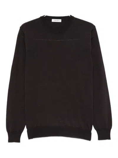 Kangra Cashmere Fine-knit Jumper In Brown