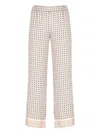 Kangra Cashmere Kangra Pink Cashmere Viscose Pants In Pink