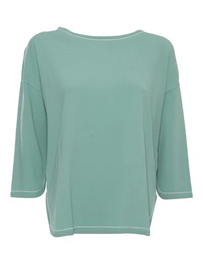 Kangra Cashmere Girocoll In Green