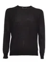 Kangra Cashmere Crewneck Sweater In Brown