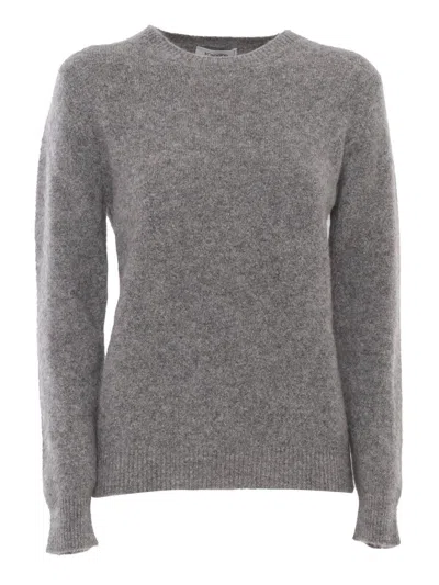 Kangra Cashmere Girocoll In Grey