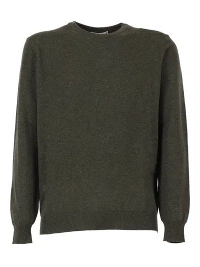 Kangra Cashmere Girocoll In Green