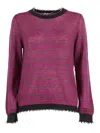 Kangra Cashmere Girocoll In Multi