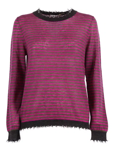 Kangra Cashmere Girocoll In Multi