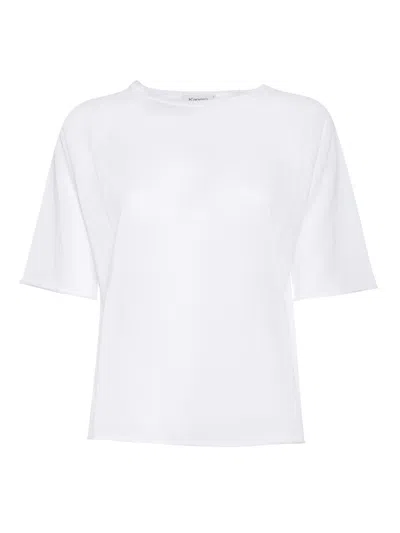 Kangra Cashmere Girocoll In White