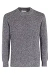 Kangra Cashmere Girocollo Fantasia In Gray