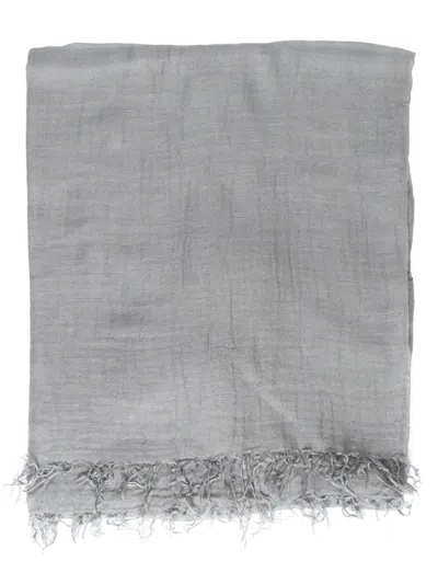 KANGRA CASHMERE GRAY SQUARE STOLE