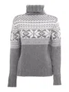 Kangra Cashmere High Neck In Gray