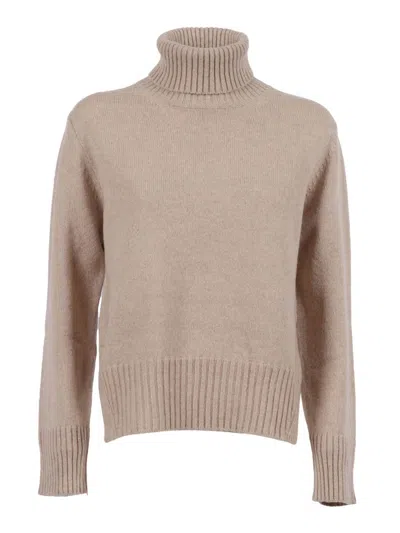 Kangra Cashmere High Neck In Neutral
