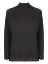 Kangra Cashmere High-neck Sweater In Gray