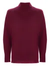 Kangra Cashmere High-neck Sweater In Red