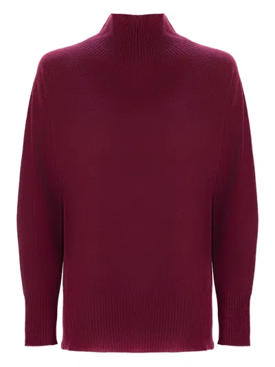 Kangra Cashmere High-neck Sweater In Red