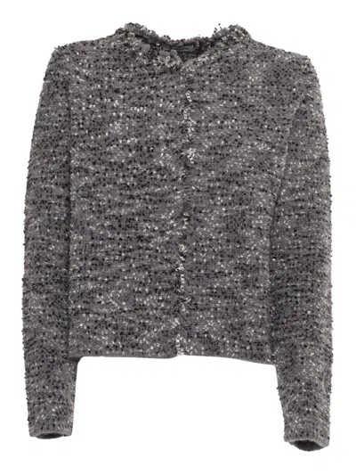 Kangra Cashmere Jacket In Grey