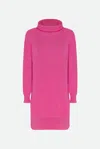 Kangra Cashmere Kangra Abito In Lana Fucsia
