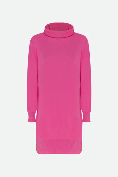 Kangra Cashmere Kangra Abito In Lana Fucsia