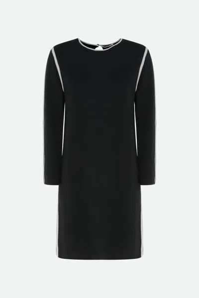 Kangra Cashmere Kangra Abito Nero In Lana