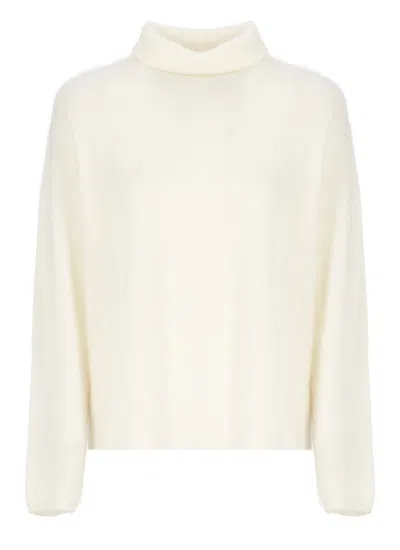 Kangra Cashmere Kangra Sweaters Ivory In Beige