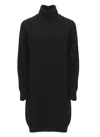 KANGRA CASHMERE KANGRA DRESSES BLACK