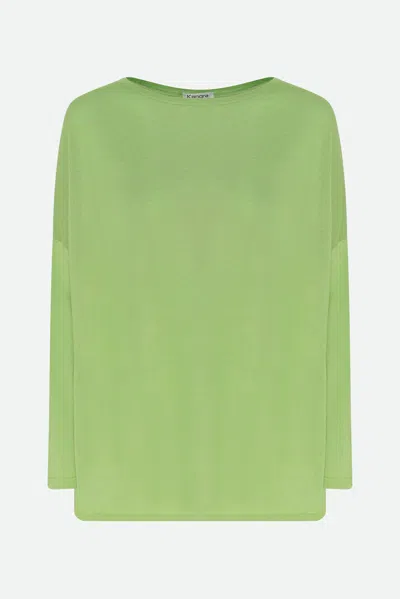 Kangra Cashmere Kangra Maglia Verde