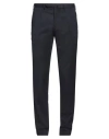 Kangra Cashmere Kangra Man Pants Midnight Blue Size 40 Polyester, Wool, Elastane In Blue