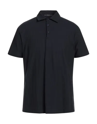 Kangra Cashmere Polo Shirts In Blue