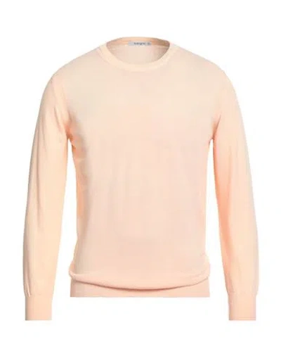 Kangra Cashmere Kangra Man Sweater Apricot Size 38 Cotton In Neutral