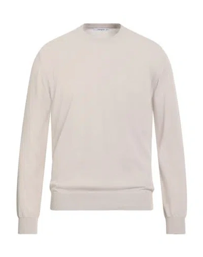Kangra Cashmere Kangra Man Sweater Beige Size 42 Cotton In White