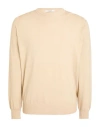 Kangra Cashmere Kangra Man Sweater Beige Size 44 Cotton In Orange