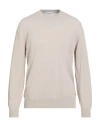 Kangra Cashmere Kangra Man Sweater Beige Size 44 Cotton In Neutral
