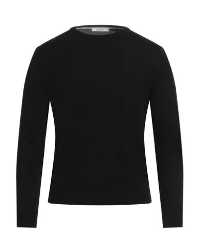 Kangra Cashmere Kangra Man Sweater Black Size 44 Cashmere